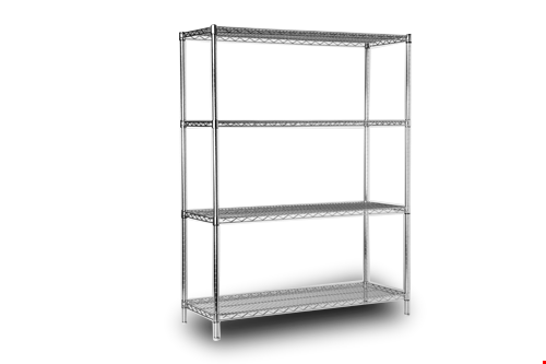 
46-K- Wire stacking rack /CHROME